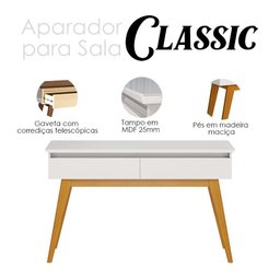 Aparador para Sala Ambiente Classic Imcal - 6