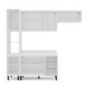 Ver imagem 3 de Cozinha Completa Amara 8 Portas 3 Gavetas 40250090 Branco - Politorno