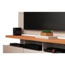 Rack com Painel Vivare Wood 1.8 Off White com Nature - Germai Móveis - 4