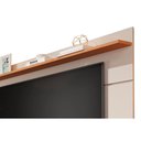 Ver imagem 3 de Rack com Painel Vivare Wood 1.8 Off White com Nature - Giga Móveis