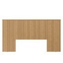 Ver imagem 7 de Cabeceira Ripada Casal Queen com 2 Mesas Búzios Laranjeiras Linea Brasil - carvalho/off White