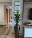 Ver imagem 2 de Vaso Fibra de Vidro Florida m 80cm Decorativo Bronze Brilho