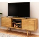 Ver imagem 1 de Rack Para Tv 55'' 2 Portas R1464 Natural Natural