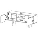 Ver imagem 4 de Rack Para Tv 55'' 2 Portas R1464 Natural Natural