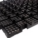 Ver imagem 3 de Piso Plástico 50x50cm Preto - Eko-pis-02-03 - Ekopalete Piso Plástico Preto - Eko-pis-02-03 - Ekopal