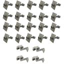 Ver imagem 1 de Kit 24un Grampo 20 Intermerdiario e 4 Finais Painel Placa Solar