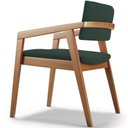 Ver imagem 2 de Kit 06 Cadeiras para Sala de Jantar Estar Living Giorgia B04 Suede Verde Musgo