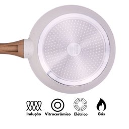 Conjunto de Panelas Indução Revestimento Cerâmica Style Cook Mármol 4 Peças - Mimo Style - 5