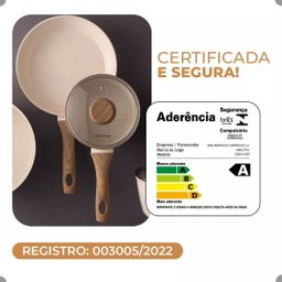 Conjunto de Panelas Indução Revestimento Cerâmica Style Cook Mármol 4 Peças - Mimo Style - 9