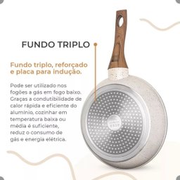 Conjunto de Panelas Indução Revestimento Cerâmica Style Cook Mármol 4 Peças - Mimo Style - 8
