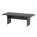 Ver imagem 3 de Mesa de Reunião para Escritório 8 Lugares 220x100cm Tampo 30mm ME4190 Preto - Tecnomobili