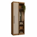 Ver imagem 3 de Guarda Roupas Closet de Canto 80cm Selene Soluzione Móveis