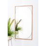 Espelho Decorativo Luxo Geométrico Lapidado Parede 115 X 60 Cm Bronze - 2