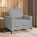 Ver imagem 1 de Poltrona Decorativa com Pé Metálico Amazon