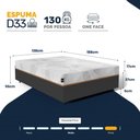 Ver imagem 4 de Cama Box com Colchão Ortopédico de Espuma D33 a Vácuo Sonno Full - Lucas Home - Casal