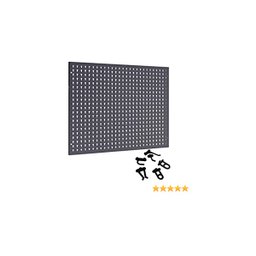 Painel em Aço para Ferramentas com 24 Ganchos Plásticos - 1