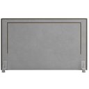 Ver imagem 3 de Cabeceira Cama Box Casal 140 Cm P05 Berlim Veludo Cinza - Lyam Lyam Decor