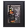 Quadro com Moldura Preta 3D Jack Daniels, Jack Lives Here 75x95cm - 1