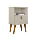 Ver imagem 2 de Mesinha para Cabeceira Pequena com Gaveta Off White Conchas Jm Móveis