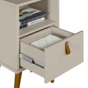 Ver imagem 3 de Mesinha para Cabeceira Pequena com Gaveta Off White Conchas Jm Móveis