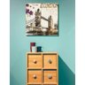 Quadro Tela Decorativa Londres Tower Bridge 60x60cm - 2