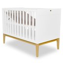 Ver imagem 1 de Berço Mini Cama Retrô Amor Perfeito Branco Acetinado Divicar