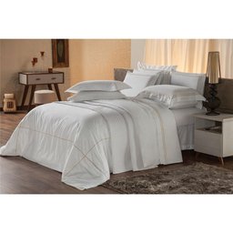 Capa para Edredom Casal + 2 Fronhas Plumasul Duvet Premium 230 Fios 220 x 240 cm - 1