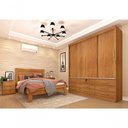 Ver imagem 1 de Guarda Roupa Casal 3 Portas 9 Gavetas Chicago-cinamomo Tcil Móveis