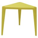 Ver imagem 1 de Mesa Plástica Triangular Infantil Amarela 64x59cm Tramontina Sofia Brincar Estudar