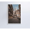 Ver imagem 6 de Quadro Torre Eiffel 80x120 Cm Tecido Canvas