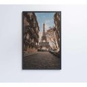 Ver imagem 3 de Quadro Torre Eiffel 80x120 Cm Tecido Canvas