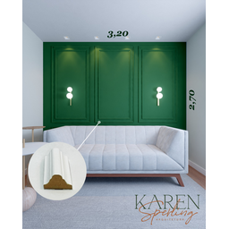 Kit Boiserie com Projeto Collab - 2