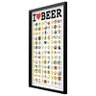 Quadro Decorativo Poster I Love Beer Eu Amo Cerveja sem Vidro 64x94cm - 5
