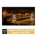 Ver imagem 1 de Quadro Decorativo Ponte Széchenyi Lánchíd à Noite na Hungria 150x80cm