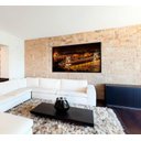 Ver imagem 2 de Quadro Decorativo Ponte Széchenyi Lánchíd à Noite na Hungria 150x80cm