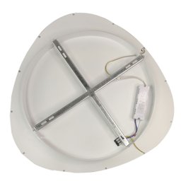 Luminaria Paflon Sobrepor 3 em 1 Led Teto Iluminaçao Ajustavel Controle Remoto Casa Quarto Sala Esta - 2
