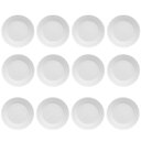 Ver imagem 1 de Jogo 12 Pratos para Sobremesa Porcelana 20,5cm Branco Diamante Germer Mesa Posta