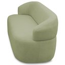 Ver imagem 7 de Sofá 2 Lugares Orgânico Sala de Estar Living 140cm Carmen F04 Bouclê Verde Oliva - Lyam Decor