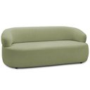 Ver imagem 6 de Sofá 2 Lugares Orgânico Sala de Estar Living 140cm Carmen F04 Bouclê Verde Oliva - Lyam Decor