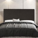 Ver imagem 3 de Cabeceira Cama Box Casal Lisboa 140cm Suede Marrom
