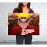 Quadro Naruto Uzumaki Art decorativo Sala Quarto em Tecido - 3