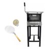 Forno Industrial a Gás Lastro Inox Fir50g Venâncio, Pá para Pizza Progás e Kit Gás - 1