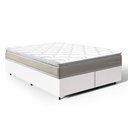 Ver imagem 2 de Cama Box com Colchão de Espuma D45 Pillow Top Ortopédico Domo Queen 158cm
