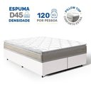 Ver imagem 3 de Cama Box com Colchão de Espuma D45 Pillow Top Ortopédico Domo Queen 158cm