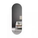 Ver imagem 7 de Espelho Decorativo Lapidado Oval 50x100cm Woodglass