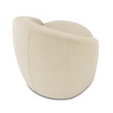 Ver imagem 7 de Poltrona Decorativa Orgânica Giratória Lua Suede D03 - D’Rossi