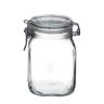 Jogo 3 Potes Vidro Vedação Hermética Silicone e Trava 500ml, 830ml e 1 Litro - Tuut - 6