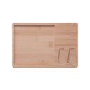 Ver imagem 3 de Conjunto 4 Peças para Queijo com Tábua Ladrilho