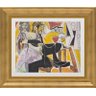 Quadro Reprodução de Obra de Arte em Papel Rembradt e Saskia de 1963 - 95x80cm - 1