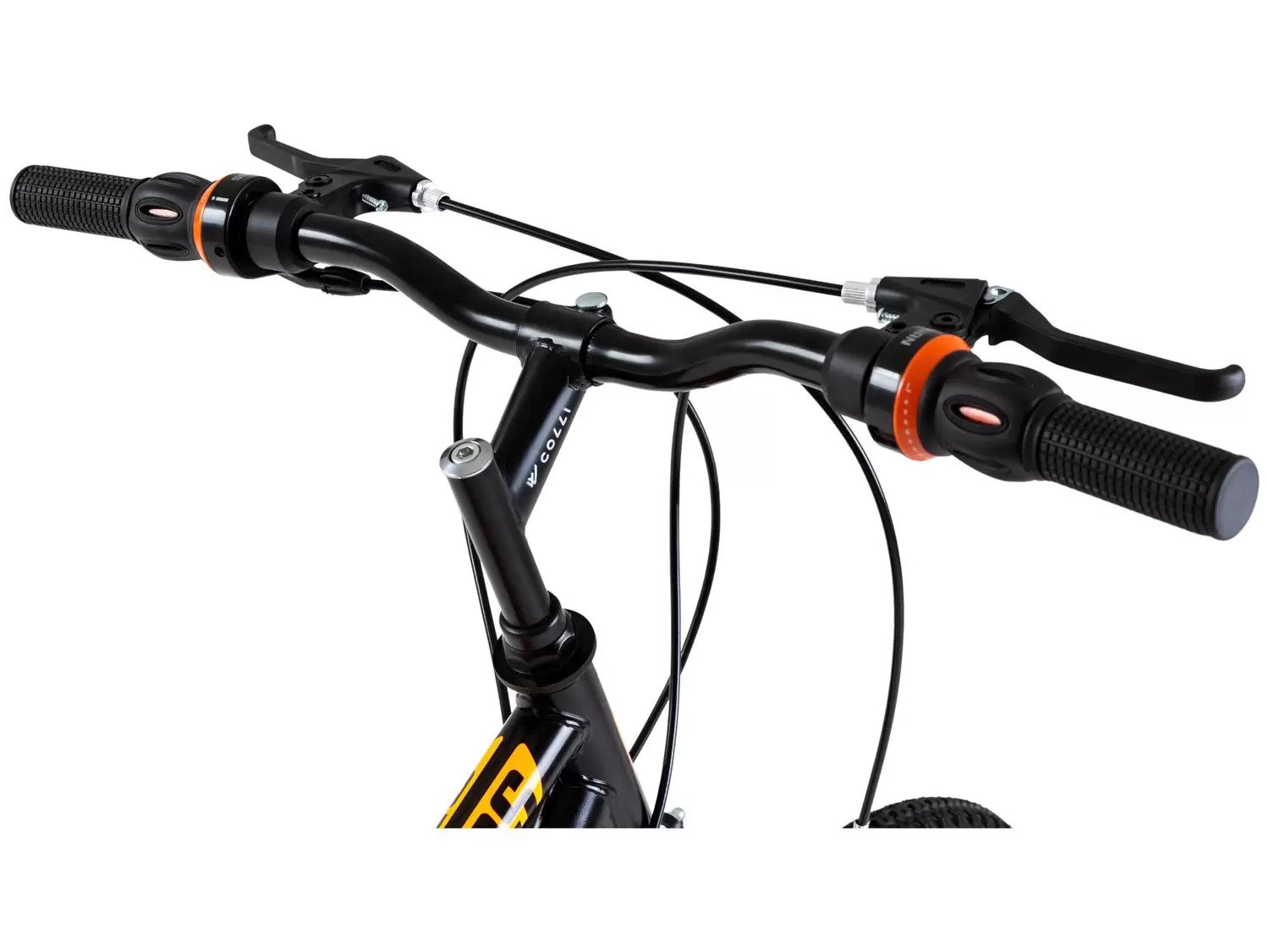 Bicicleta Colli Aro 20 com Gps + Freio V-brake - Aço Carbono 21 Marchas 310 Preto/laranja Un - 3